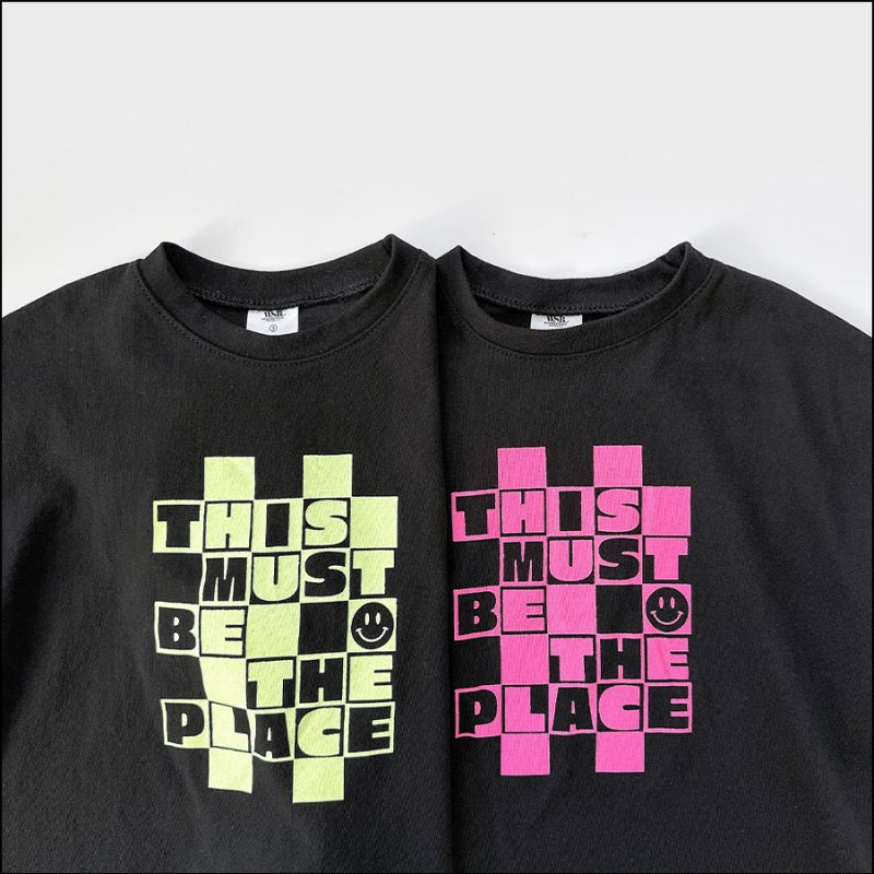 Camiseta manga corta neón