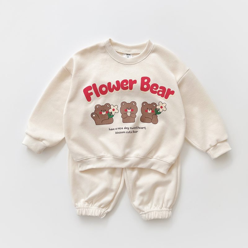 Conjunto flower bear